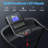 Pavora Foldable Electric Treadmill with Automatic Incline, Bluetooth Speaker and Shock Absorption