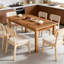 Grande table de cuisine, table de salle à manger, table à manger rustique, table basse