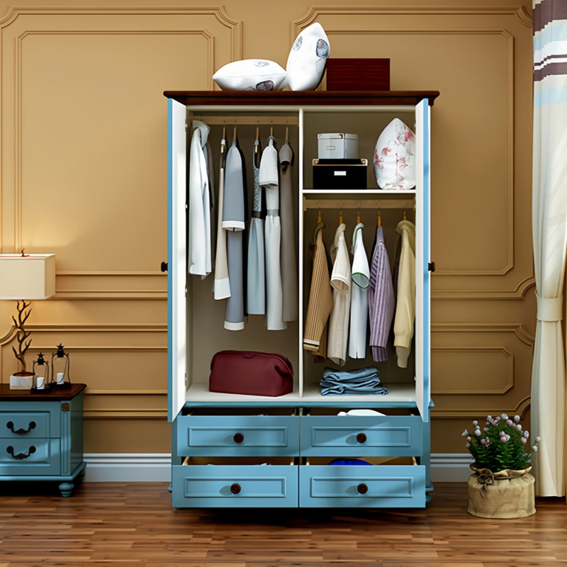 Garde-robe simple de style américain, Bleu