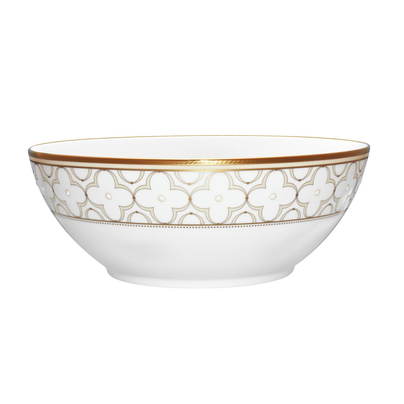 Noritake Trefolio Gold 70 oz. Serving Bowl