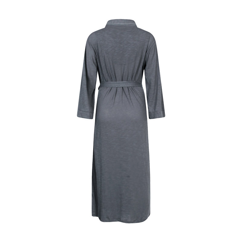 Peignoir Drucilla, S, Gris foncé