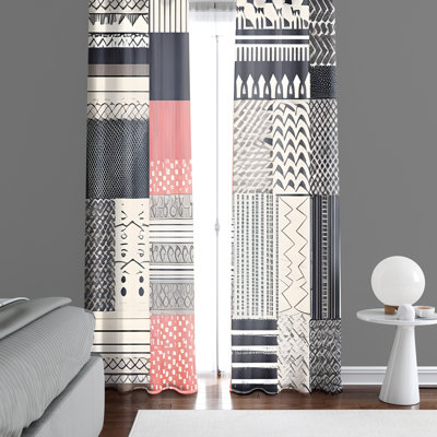 Brejon Semi Sheer Curtain Pair