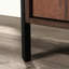 Moderne, brun, base, tablettes réglables, bureau personnel, cuisine, métal thermolaqué, tiroir coulissant lisse, petite taille, travaux d'installation rapide