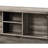 Antique Oak & Sandy Grey 5-Shelf Kitchen Island, Offering Abundant Storage For Glasses And Bottles, With Tabletop Robust Metal Legs Dining Room Island In Grey, Generous Bottles Glasses, Strong Area