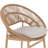 Set of 2 Rustic-Modern Wicker Outdoor Patio Chairs with Cushions-1257332219-1257332217
