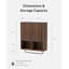 Armoire de salle de bain cannelée, armoire de rangement coulissante pour porte de grange - tablette de rangement réglable pour la salle de bain et la cuisine-115235101-119687926