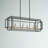 Horley 8 - Light Wrought Iron Kitchen Island Square / Rectangle Chandelier-910363907
