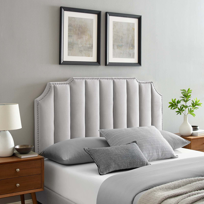 Tête de lit Modway Rosalind, Très grand, Gris clair