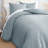 GAIAM Relax 100% Cotton Garment Washed Ribbed 3pc Comforter Set-89221821-89221820
