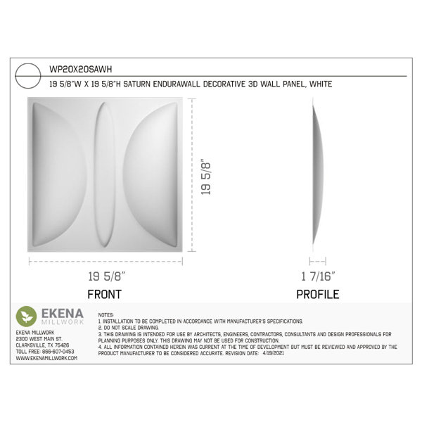 Dimensions du produit