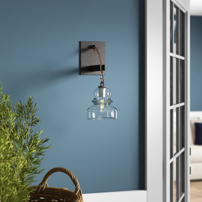 Menlo Park 1-Light Armed Sconce