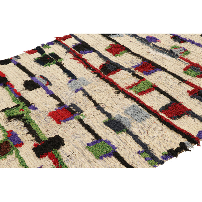 One-of-a-Kind 4'9"x7'11" Hand Knotted Area Rug