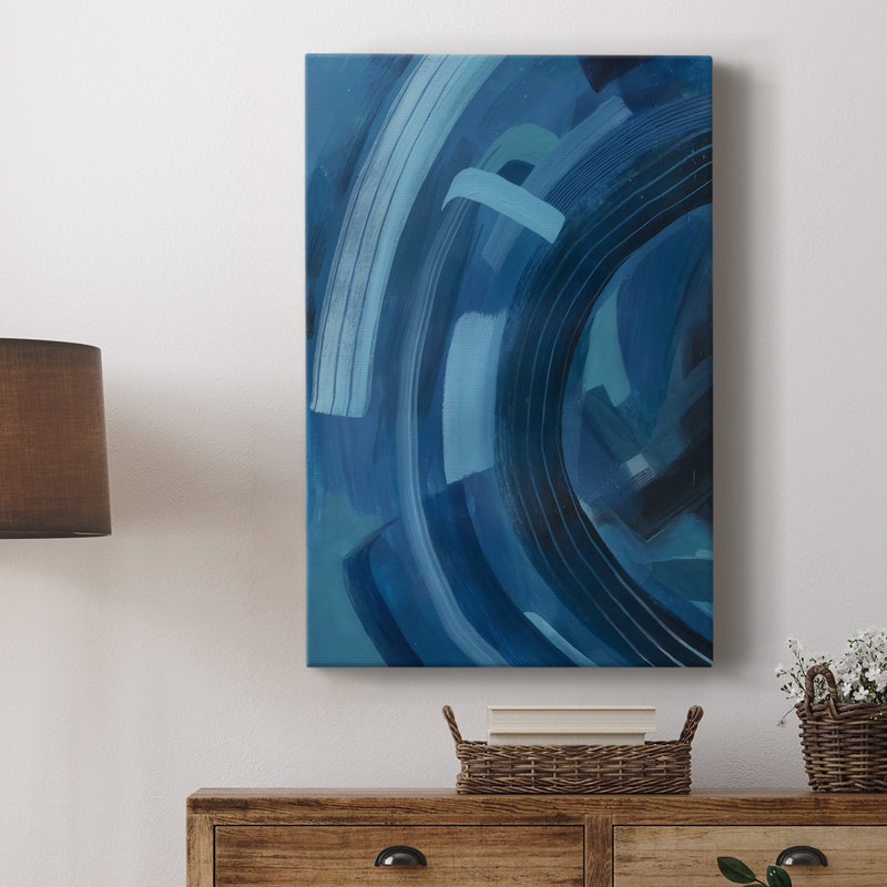 Blue Sighs II - galerie sur mesure Cavas