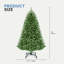 7.5Ft Green Lighted Artificial Christmas Tree With Stand