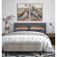 «Mid Century Modern Mountains Blue» par Rachel Lee, ensemble de 3 toiles encadrées-370669345