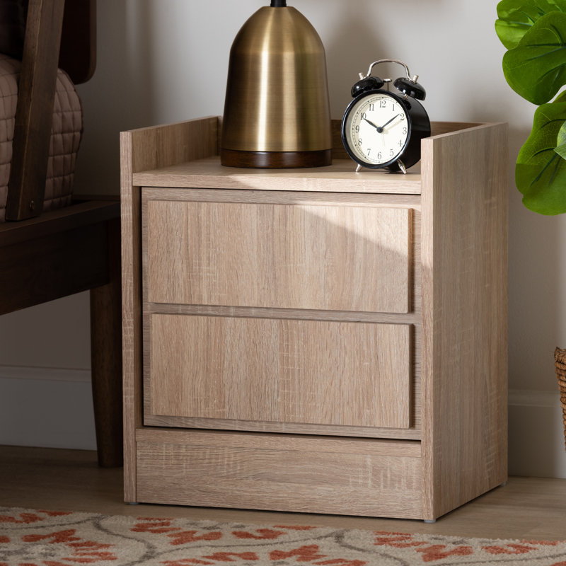 15.75'' W Nightstand, Oak