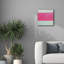  «Raspberry Mint 2» par Carol Young, art mural sur toile, 18 po x 18 po
