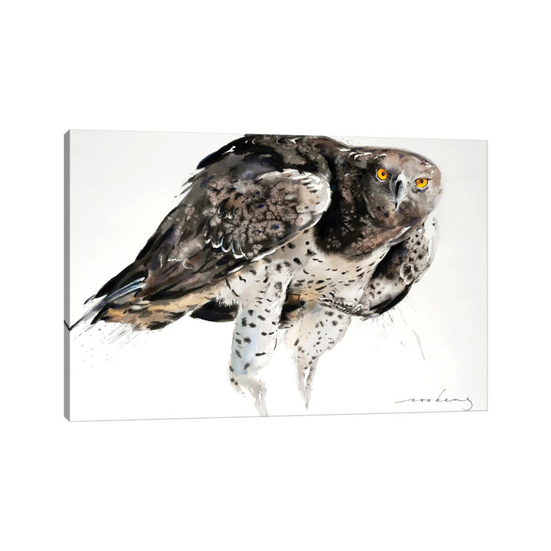 Eagle Power 1 Piece Wall Art on Canvas, 101.6 cm H x 66.04 cm W, Wrapped Canvas