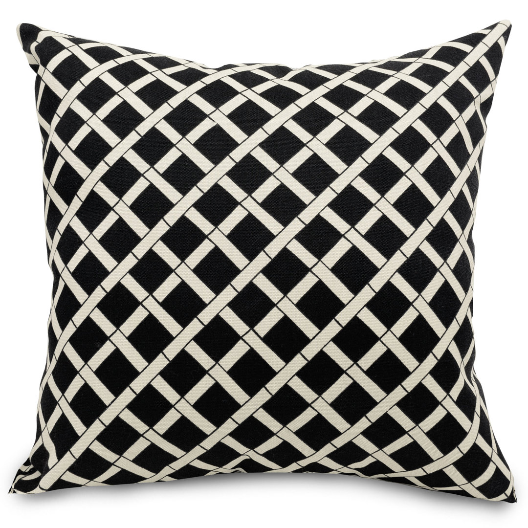 Bamboo Pattern Throw Pillow Majestic Home Goods
