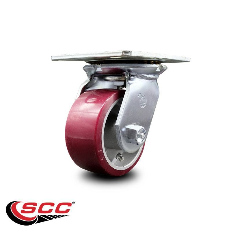 Roulettes pivotantes robustes en aluminium