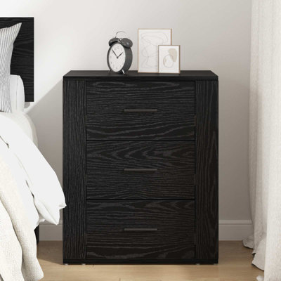 35cm W Manufactured Wood Bedside Table