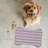 Pink Maroon Glow - 1 Piece Bone Shape Feeding Mat