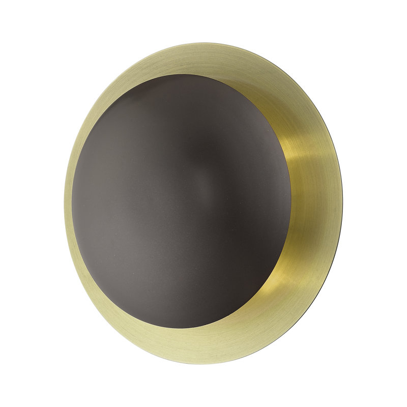 Applique murale Rocher Brookwood, Bronze anglais, Brun