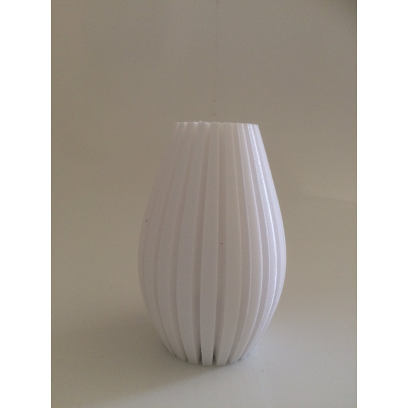 Essel Handmade Table Vase, White