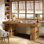 Bureau de direction 63 po Farmhouse