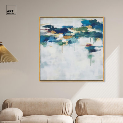 Art Remedy Soft Color Abstracts Canvas Tears of the Ocean