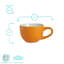 Porcelain Espresso Cup and Saucer-63908281
