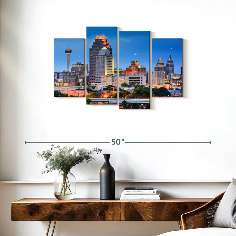 Senne, San Antonio, Texas, horizon, H 22 po x l 36 po