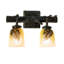 Rustic Lodge 2 - Light Armed Sconce