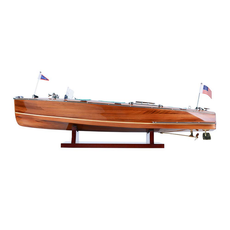 Bateau décoratif 7 pouces c1928 Chris Craft