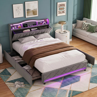 Drawers Bed Frame