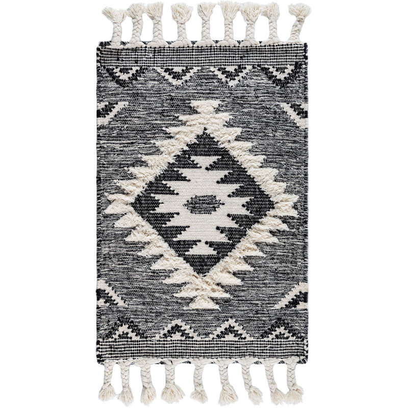 Alenah Wool Southwestern Indoor Rug, Rectangle 2' x 3'