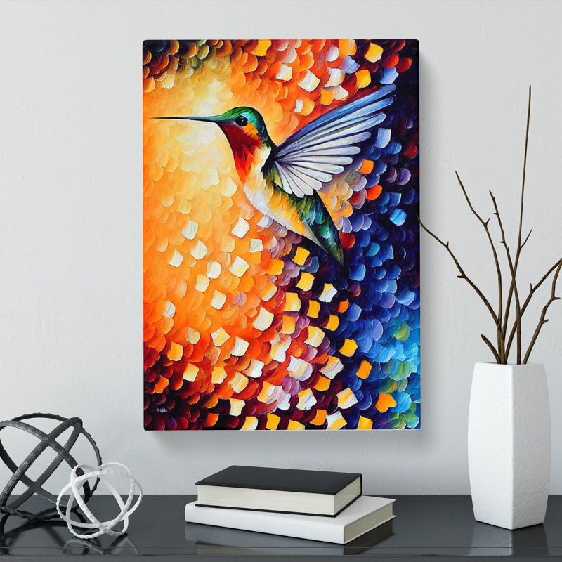Danaher Hummingbird - Wrapped Canvas, 50cm H x 35cm W x 3cm D