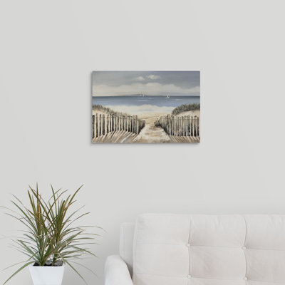 « seascape escape », peinture sur toile