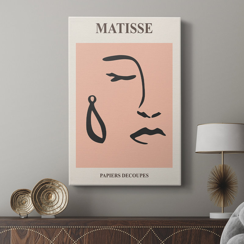 Matisse Cxxxviii, reproduction encadrée - galerie Cavas, H 27 po x l 18 po