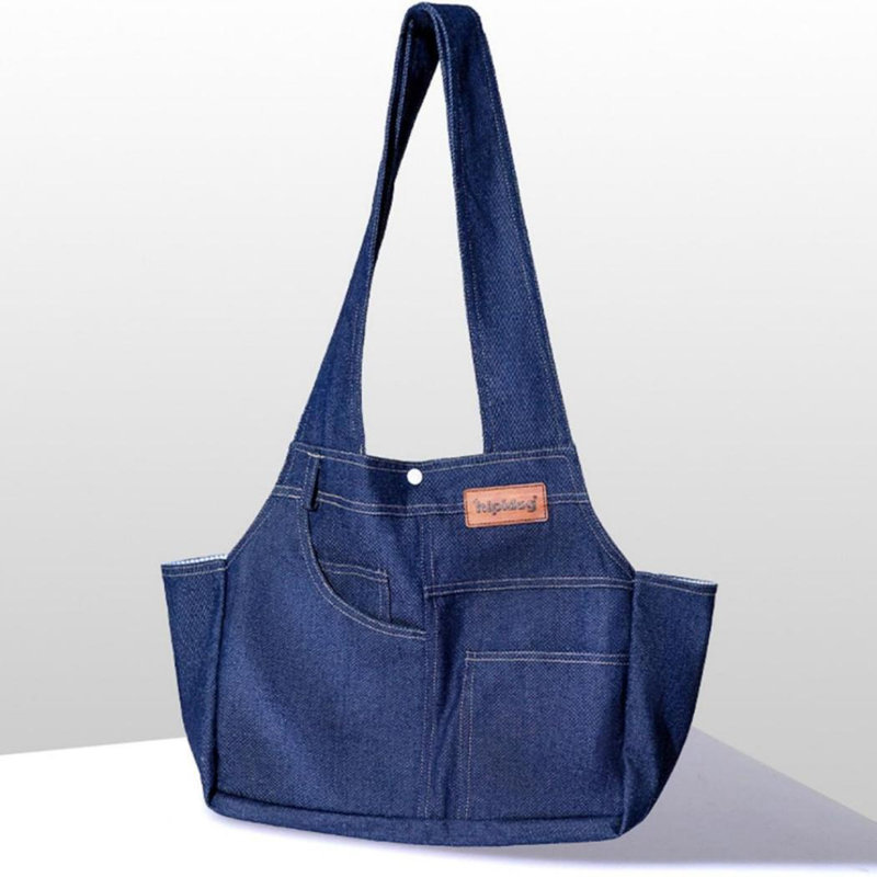Sac à main Premium Denim, 6.3" H x 13.39" W x 7.09" D