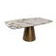 Metal Base Dining Table
