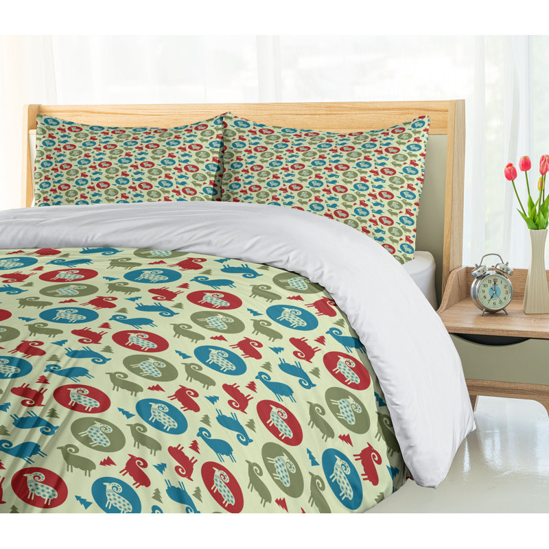No Duvet Cover, California King Duvet Cover + 2 Standard Shams