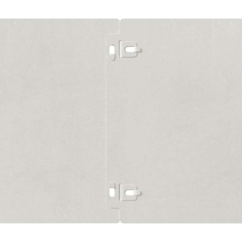103 cm W Lawn Edging Fencing, Silver, 20cm H x 103cm W