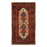 Canvello Fine Hand Knotted Silkroad Hamadan Rug - 3'6'' X 6'2''
