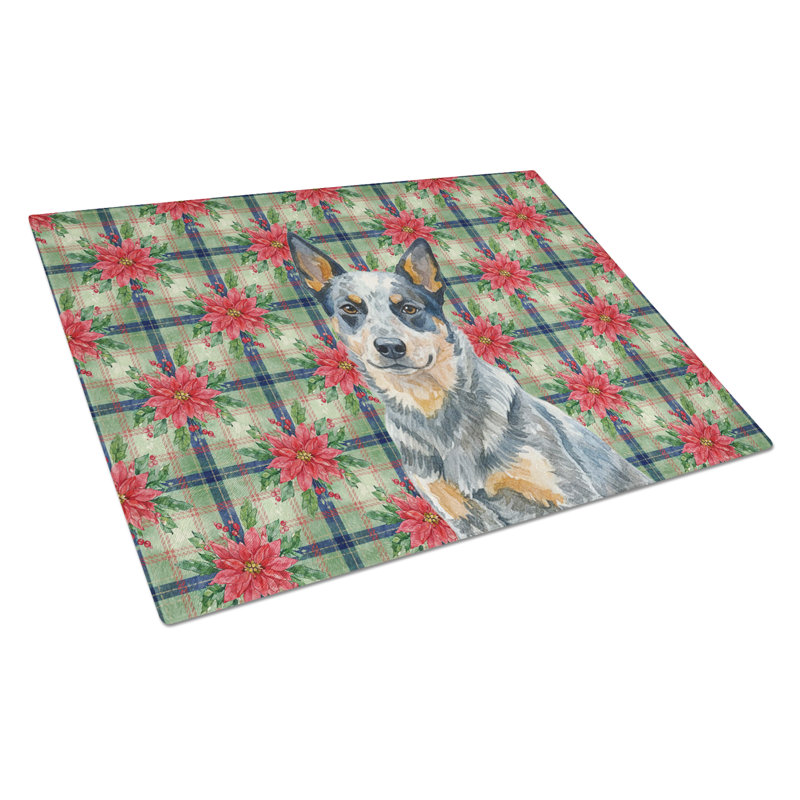 Planche à découper en verre Blue Heeler
