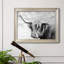 «Hairy Highland Hazy Day», reproduction de cadre photo sur toile-1832536291