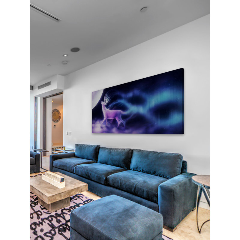 Moonkiss by Jonas Jödicke - Wrapped Canvas Print, 76cm H x 152cm W