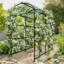 222cm H x 120cm W Iron Arched Trellis
