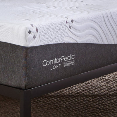 Comforpedic Loft from Beautyrest Medium Gel Memory Foam Mattress and Adjustable Base