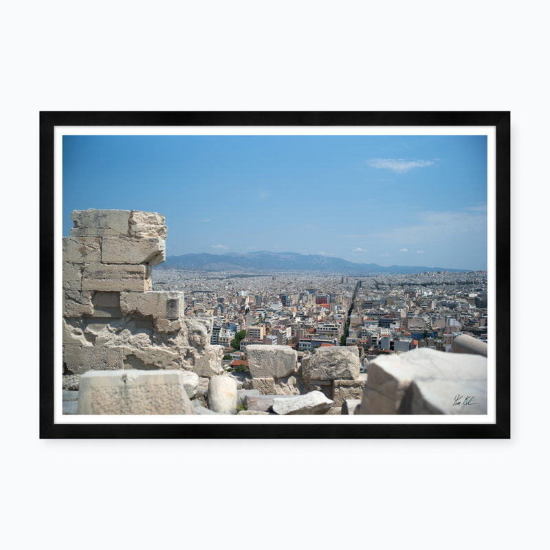 Acropolis Views II - Photographie avec cadre